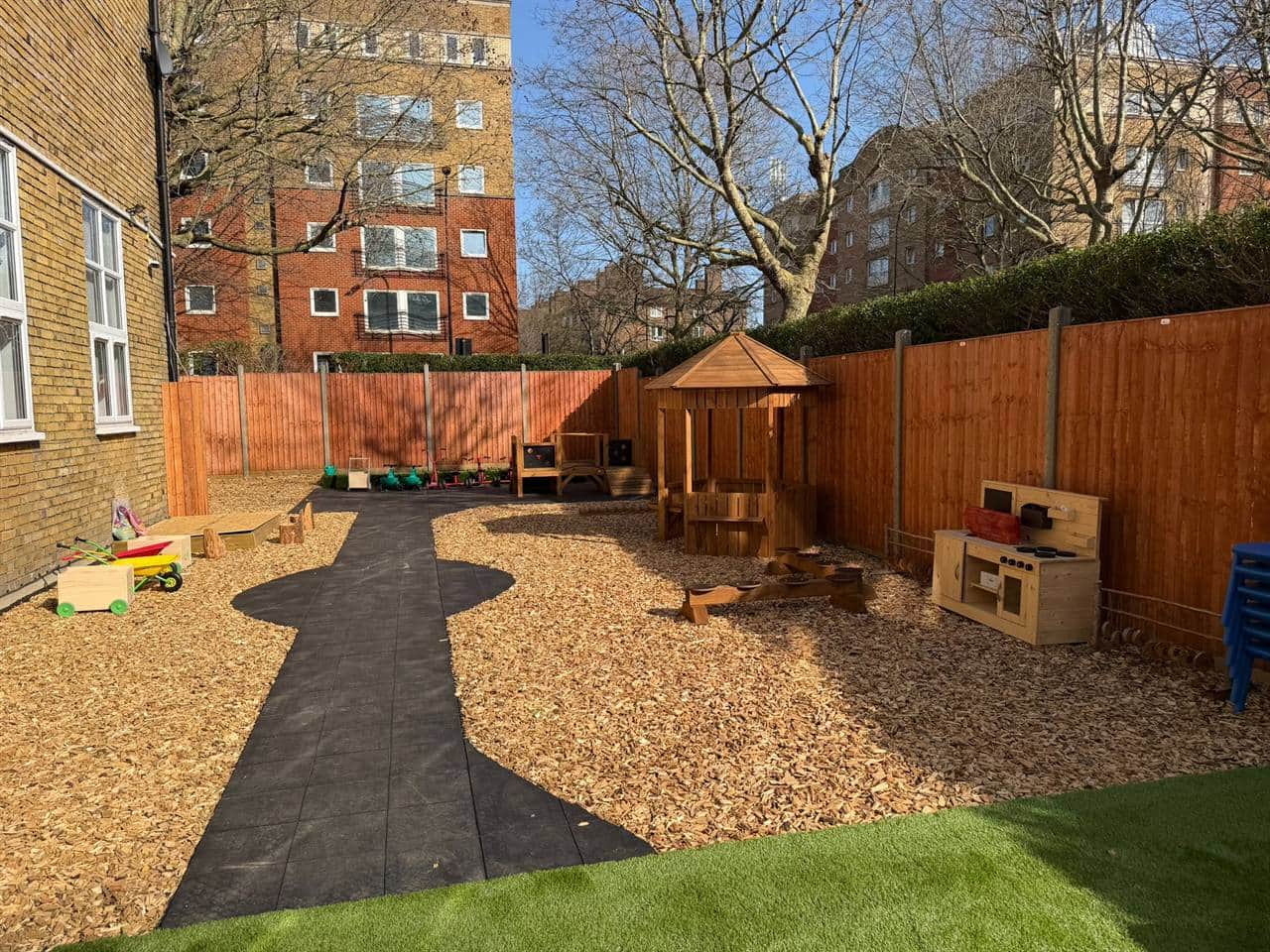 Happy children learning